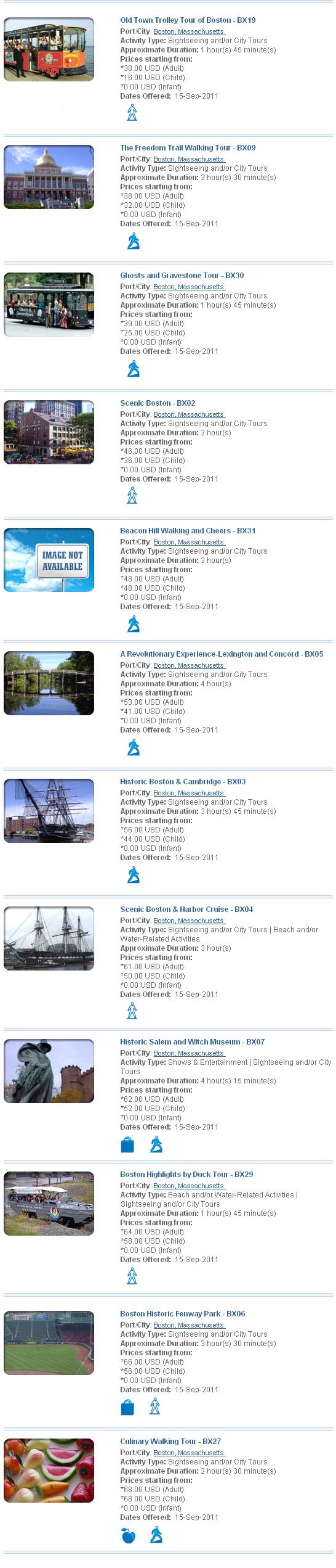 Bar Harbor Shore Excursions