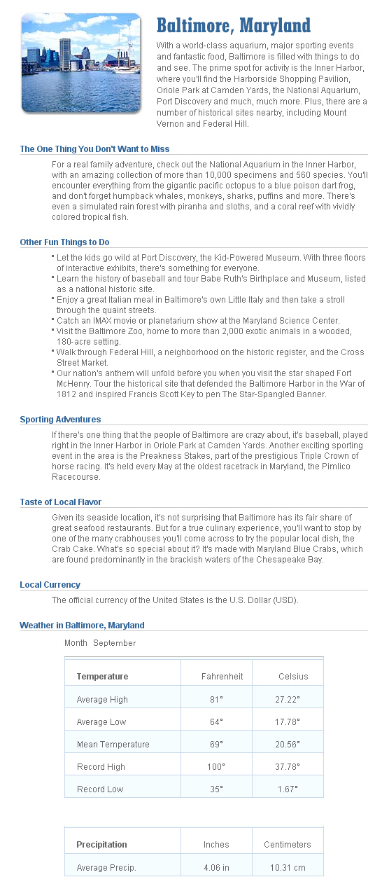 Port information for Falmouth, Jamaica